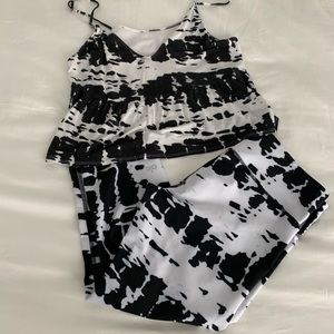Alo Capri Tie Dye Set